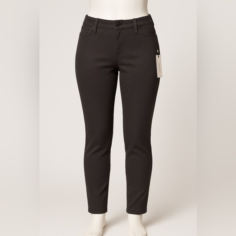 DKNY Black Straight Leg Pants